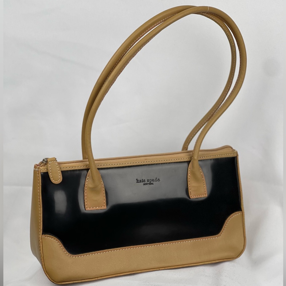 Kate Spade | Black and Light Taupe Shoulder Bag